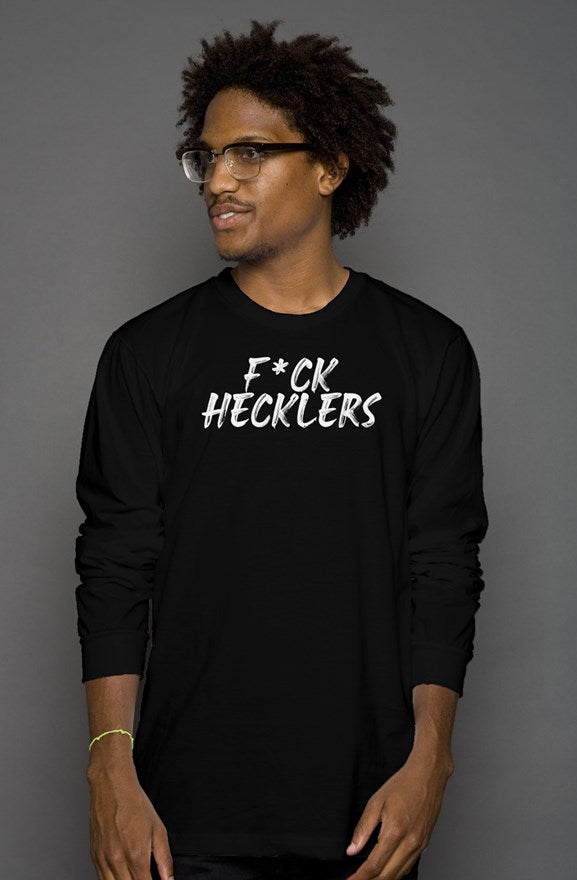 F*CK HECKLERS Long Tee (Black)